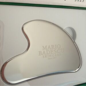NWT Mario Badescu stainless steel Gua Sha